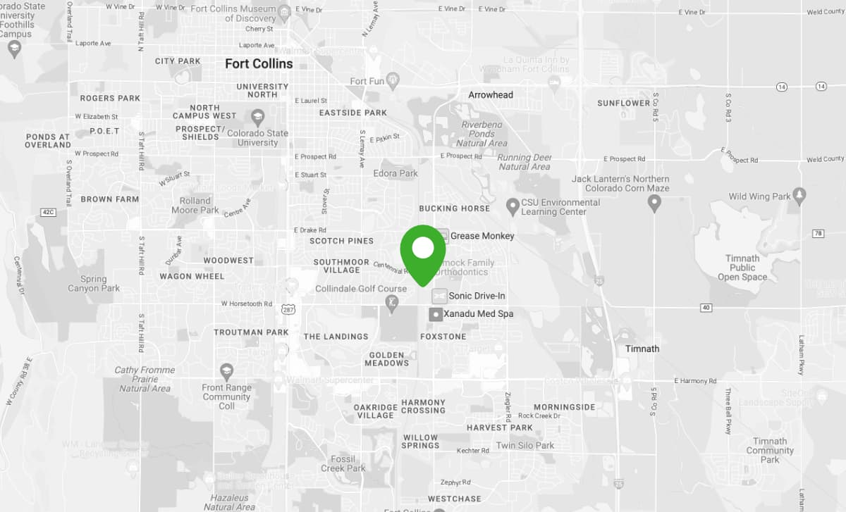 fort collins location map