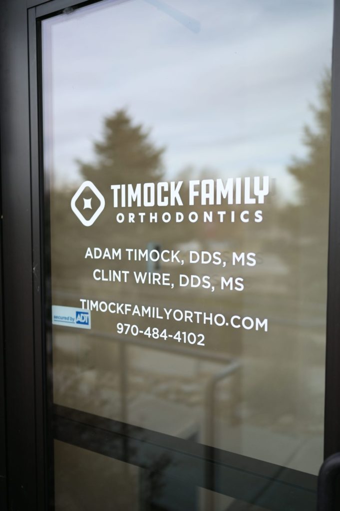 Timock Family orthodontics door